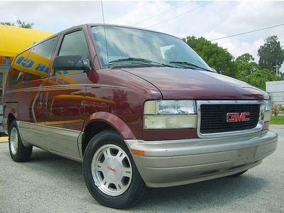 03 7 passenger safari slt mini van quad seats rear air new tires keyless entry