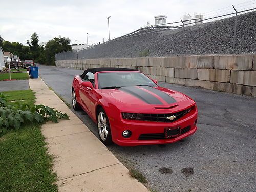 2011 chevrolet camaro ss convertible