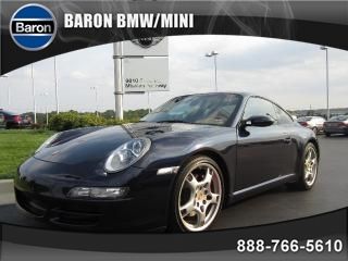 2008 porsche 911 coupe carrera s rain sensor cruise control spoiler 35k miles