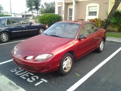 2000  ford escort  zx2, new a/c compressor, 76,300 miles,