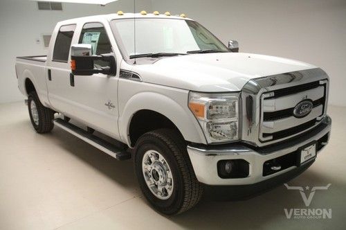 2013 srw xlt texas edition crew 4x4 adobe cloth 18s chrome v8 diesel