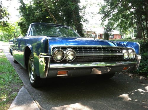 1962 lincoln continental convertible