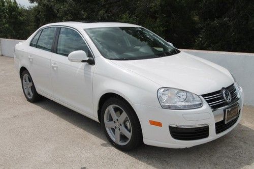 10 tdi white black leather 16k miles sedan diesel automatic sunroof we finance