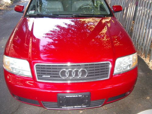 2002 audi a6 quattro avant repairable fixer 3.0l v6 wagon no body damage