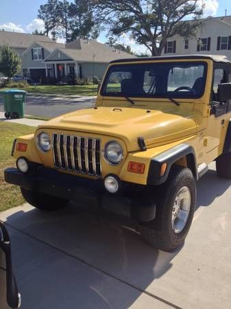 2001 jeep wrangler sport sport utility 2-door 4.0l