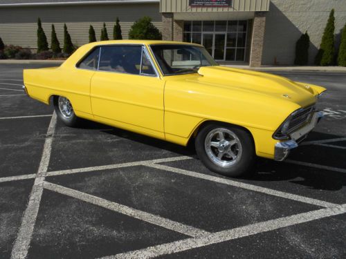 1967 chevrolet nova  pro street 572ci  620 hp  2,800 miles    gorgeous