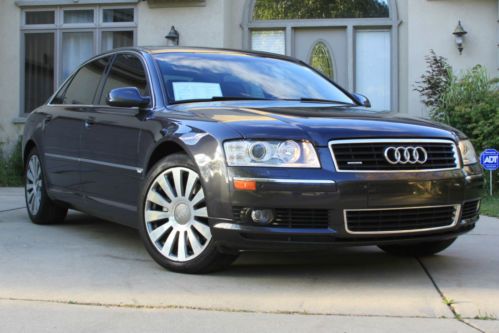 2004 audi a8l 4.2l quattro long wheel base cooling seats 19&#034; wheels mint