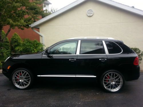 2005 porsche cayenne turbo sport utility 4-door 4.5l