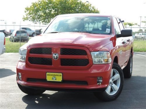 Express new 5.7l 5.7l v8 hemi multi-displacement vvt engine  (std) flame red abs