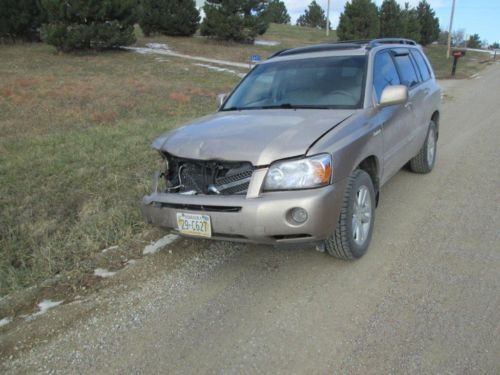 2006 toyota highlander hybrid limited sport utility 4-door 3.3l