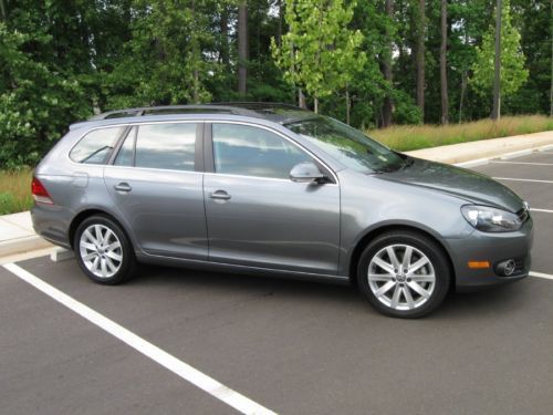 2013 vw jetta tdi diesel 2.0l only 1,115 miles wagon 45mpg panoramic bluetooth @