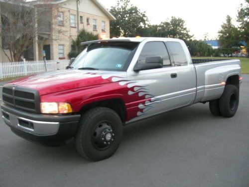 Dodge ram 3500 dually 4 door extended cab cummins 6 speed manual ho engine!!!!!!