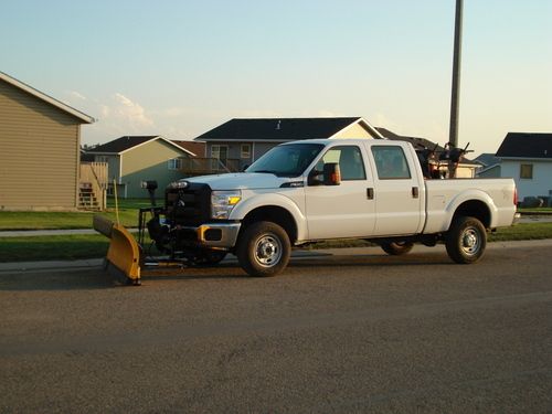 2012 Ford f350 snow plow package #2