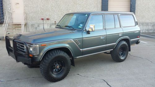 1989 toyota land cruiser fj-62 4.0l efi 4wd