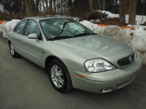 2004 mercury sable ls 4 door sedan 3 liter 6 cyl w/powermoonroof&amp;airconditioning