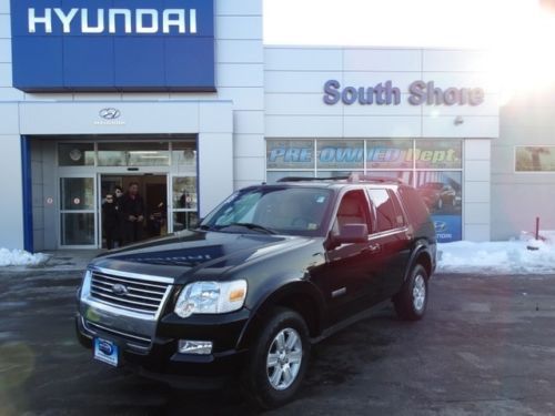 Rwd v6 truck suv 6cyl cloth sunroof explorer ford black beige