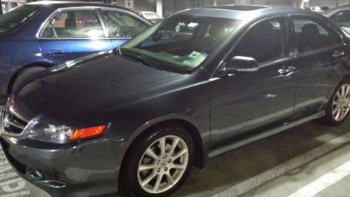 Blue-grey automatic 2006 acura tsx w/ navigation, only 69k miles