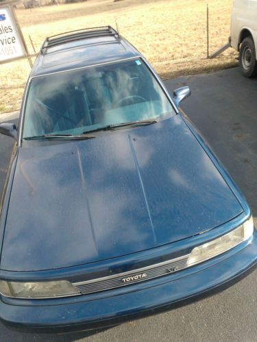 1989 toyota camry le v6 wagon, tennessee owned no rust, excellent blue automatic