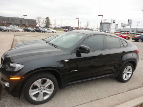 Xdrive35i black sapphire saddle brown cold weather technology rear entertainment