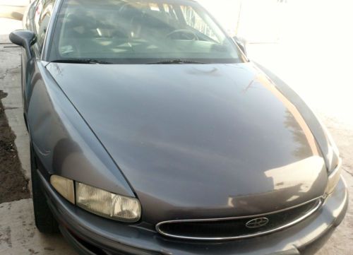 1995 buick riviera base coupe 2-door 3.8l dark gray to purpure, running