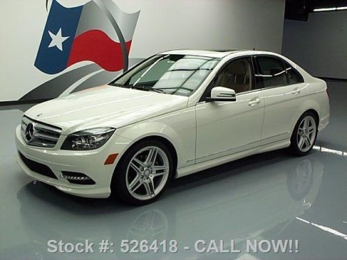 2011 mercedes-benz c300 sport p1 htd seats sunroof 27k texas direct auto