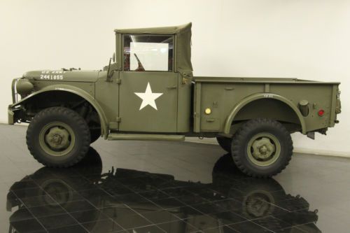 Buy used 1954 Dodge M37 Power Wagon Army Military Truck 230ci 6 Cly 4