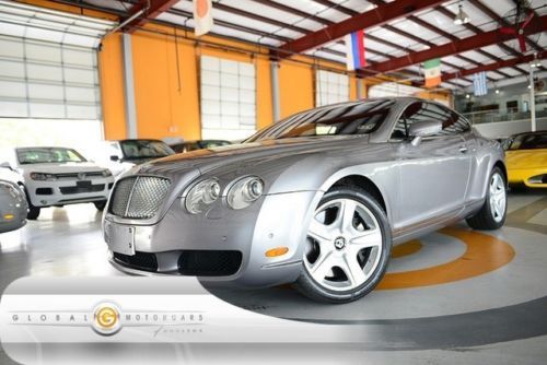 05 bentley continental gt awd navigation parking sensors alloys heated sts roof