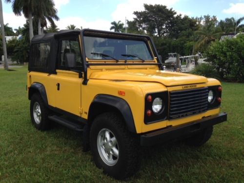 1994 land rover defender 90 base sport utility 2-door 3.9l