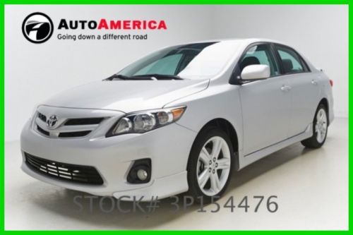 We finance! 3486 miles 2013 toyota corolla s 1.8l i4 16v