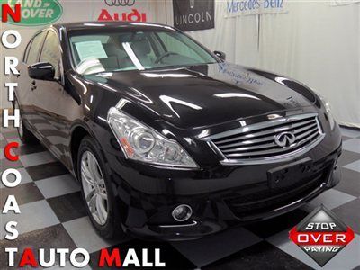 2011(11)g37 sedan fact w-ty only 24k back up cam xen heat moon $24485