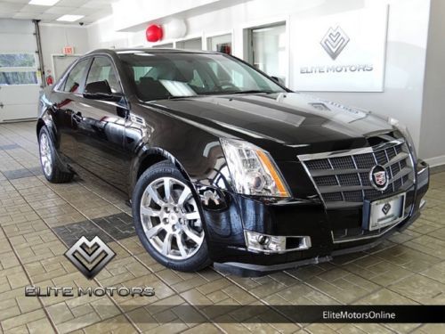 09 cadillac cts4 awd prem collection navi pano roof bose