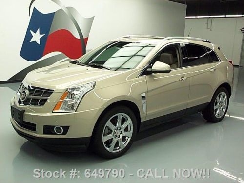 2011 cadillac srx premium pano sunroof nav 20&#039;s 36k mi texas direct auto