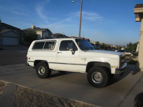 1988 full size 4x4 chevrolet blazer