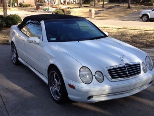 Mercedes clk 430 cabriolet with low miles