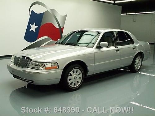 2003 mercury grand marquis ls premium leather only 49k texas direct auto