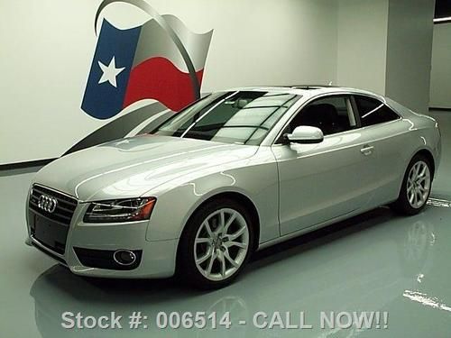 2012 audi a5 quattro prem plus turbo awd sunroof 26k mi texas direct auto