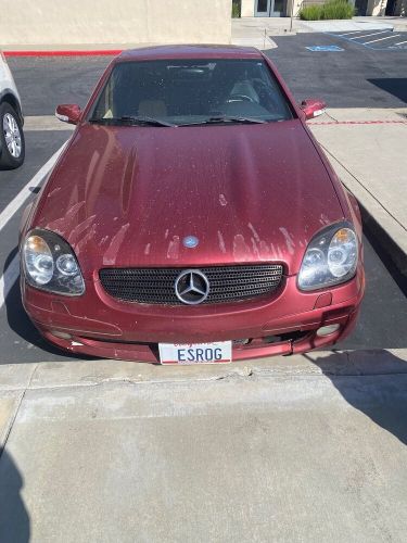 2001 mercedes-benz slk-class