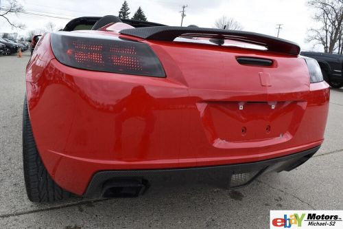 2009 saturn sky convertible red line-edition(stick-manual)