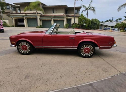 1971 mercedes-benz 280sl 1971 mercedes 280sl, just serviced, excellent exam