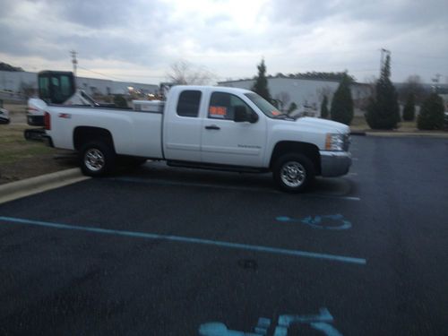 2008 chevrolet 2500 diesel 4x4 lt ext-cab z71 salvage 110,000 miles 3 tool boxes