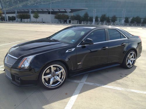 2011 cadillac cts v sedan 4-door 6.2l