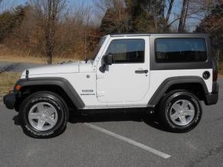 2013 jeep wrangler sport 4wd 4x4 convertible hardtop new