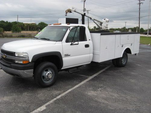 2002 chevrolet silverado 3500 utility body diesel 4x4