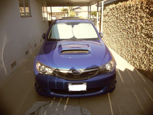 2009 subaru impreza wrx premium sedan 4-door 2.5l