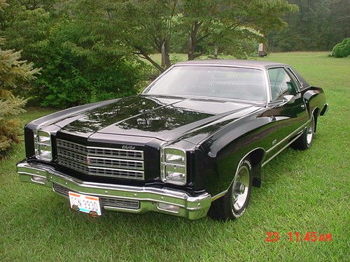 1976 chevrolet monte carlo ****no reserve****