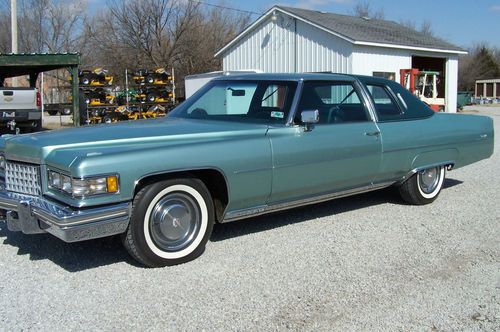 1976 cadillac coupe deville cabriolet