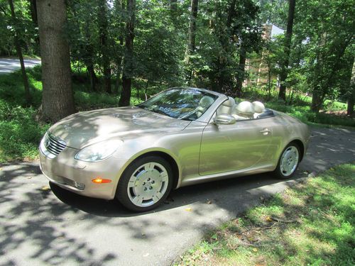 2002 lexus sc430 base convertible 2-door 4.3l