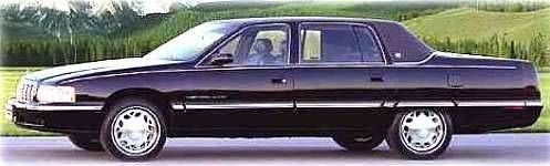 1998 cadillac fleetwood limosine