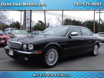 2005 jaguar xj8 vanden plus edition with 54000 all original miles. black on bla