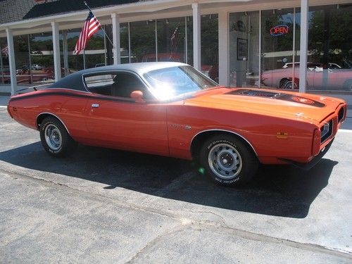 1971 dodge super bee hemi orange matching numbers 383 2 broad cast sheets